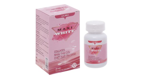 Hauora Maxi White làm trắng da, giảm nám lọ 30 viên