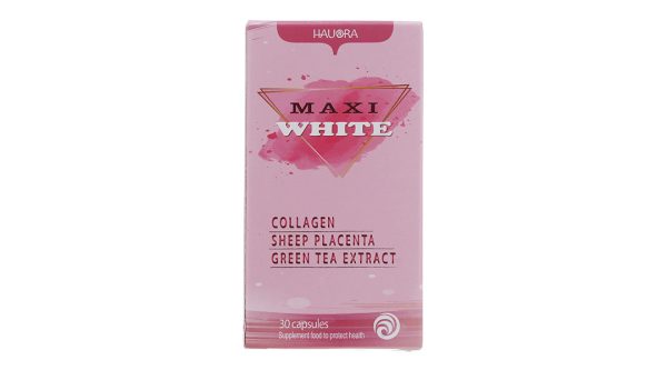 Hauora Maxi White làm trắng da, giảm nám lọ 30 viên