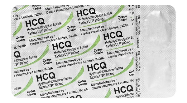 HCQ 200mg trị sốt rét cấp, lupus ban đỏ và viêm khớp dạng thấp (10 vỉ x 10 viên)