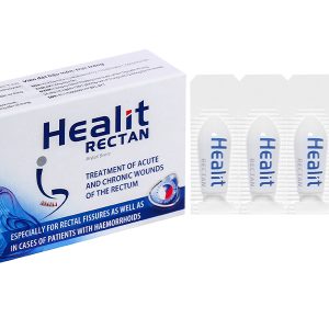 Viên đặt hậu môn Healit Rectan hỗ trợ trị trĩ hộp 10 viên