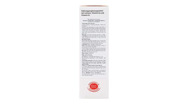 Heilusan Calcium 600 + Vitamin D3 giúp ngừa loãng xương hộp 48 viên