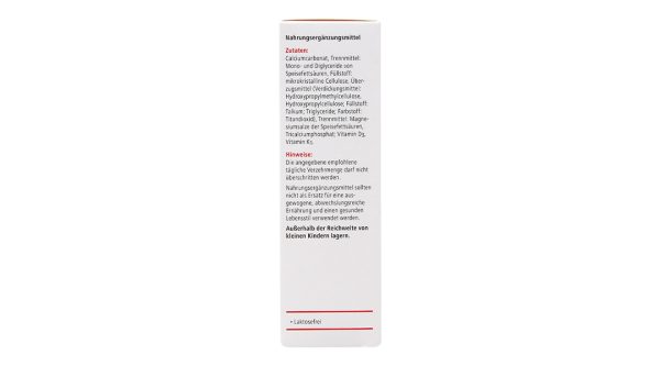 Heilusan Calcium 600 + Vitamin D3 giúp ngừa loãng xương hộp 48 viên
