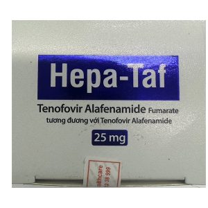 Hepa-Taf 25mg trị viêm gan siêu vi B mạn tính lọ 30 viên