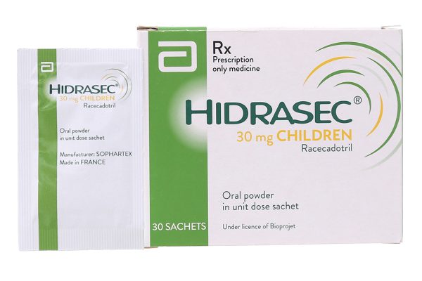 Thuốc bột Hidrasec Children 30mg trị tiêu chảy, bù nước ở trẻ em (30 gói x 30mg)