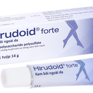 Kem bôi Hirudoid Forte trị viêm tĩnh mạch tuýp 14g