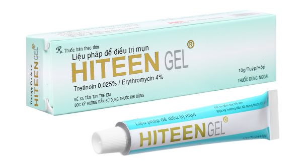 Hiteen Gel trị mụn trứng cá tuýp 10g