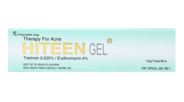 Hiteen Gel trị mụn trứng cá tuýp 10g