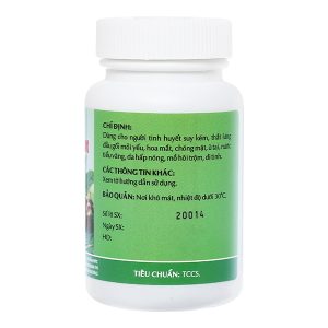 Hoàn Lục Vị Bổ Thận Âm giảm mỏi gối, mồ hôi trộm chai 240 viên