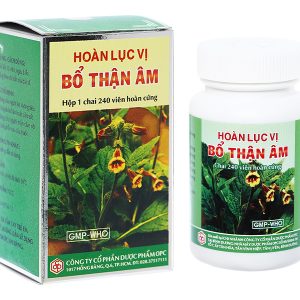 Hoàn Lục Vị Bổ Thận Âm giảm mỏi gối, mồ hôi trộm chai 240 viên