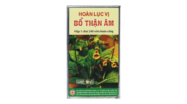 Hoàn Lục Vị Bổ Thận Âm giảm mỏi gối, mồ hôi trộm chai 240 viên