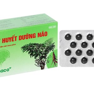 Viên bao phim Hoạt Huyết Dưỡng Não Traphaco giúp cải thiện trí nhớ (5 vỉ x 20 viên)