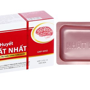 Hoạt Huyết Nhất Nhất phòng và trị thiểu năng tuần hoàn não (3 vỉ x 10 viên)