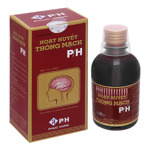 Cao lỏng Hoạt Huyết Thông Mạch P/H tăng tuần hoàn máu não, cải thiện trí nhớ chai 250ml