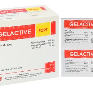Hỗn dịch uống Gelactive Fort làm dịu các triệu chứng rối loạn tiêu hóa (30 gói x 10ml)