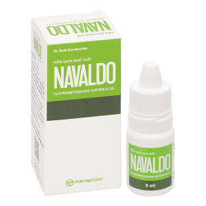 Hỗn dịch nhỏ mắt Navaldo 0.1% trị viêm mí mắt, viêm giác mạc lọ 5ml