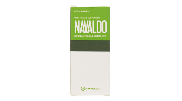 Hỗn dịch nhỏ mắt Navaldo 0.1% trị viêm mí mắt, viêm giác mạc lọ 5ml