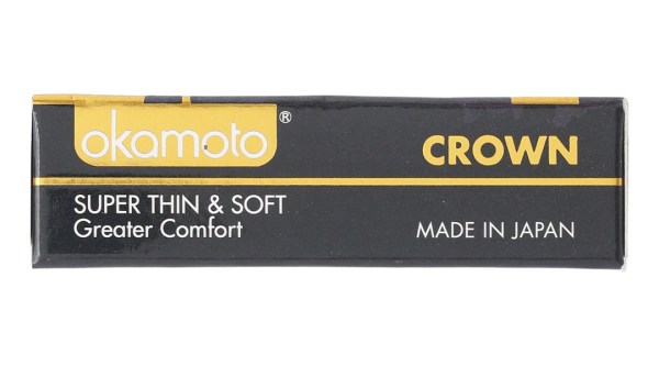 Bao cao su Okamoto Crown siêu mỏng 52mm hộp 3 cái