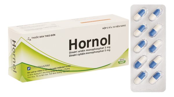 Hornol trị đau dây thần kinh, thần kinh ngoại biên (3 vỉ x 10 viên)