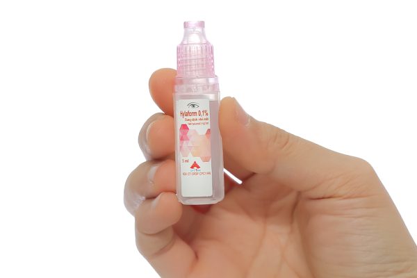 Dung dịch nhỏ mắt Hylaform 0.1% trị khô mắt ống 5ml