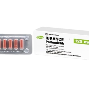 Ibrance 125mg Pfizer chỉ định điều trị một số trường hợp ung thư vú (1 vỉ x 7 viên)