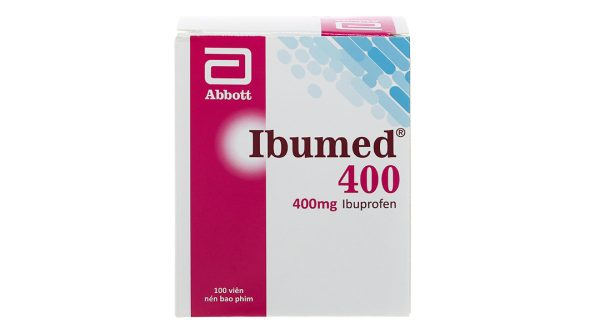 Ibumed 400 giảm đau, hạ sốt, kháng viêm (10 vỉ x 10 viên)