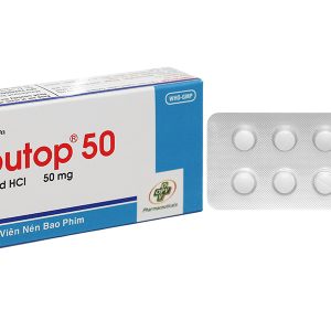 Ibutop 50 trị triệu chứng trong viêm dạ dày (2 vỉ x 10 viên)