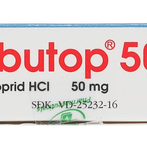 Ibutop 50 trị triệu chứng trong viêm dạ dày (2 vỉ x 10 viên)