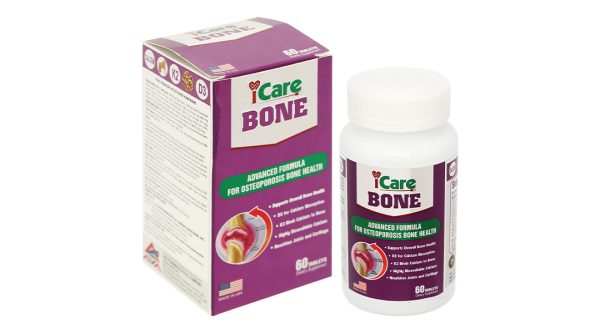 Icare Bone giúp xương chắc khỏe, giảm nguy cơ loãng xương hộp 60 viên