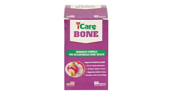 Icare Bone giúp xương chắc khỏe, giảm nguy cơ loãng xương hộp 60 viên