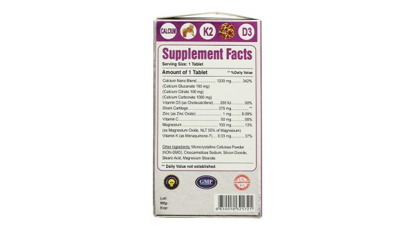 Icare Bone giúp xương chắc khỏe, giảm nguy cơ loãng xương hộp 60 viên