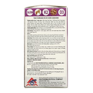 Icare Bone giúp xương chắc khỏe, giảm nguy cơ loãng xương hộp 60 viên