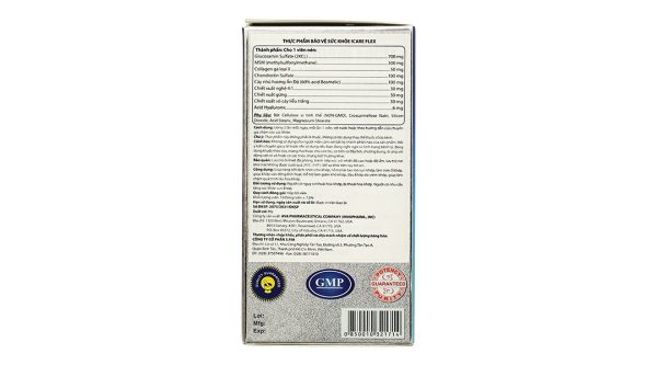 Icare Flex hỗ trợ tái tạo mô sụn khớp, giảm đau khớp chai 60 viên