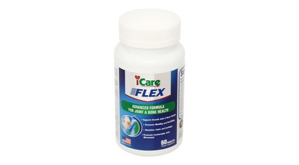 Icare Flex hỗ trợ tái tạo mô sụn khớp, giảm đau khớp chai 60 viên