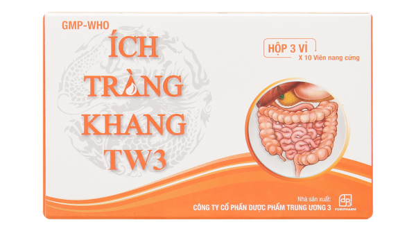 Ích Tràng Khang TW3 trị tiêu chảy (3 vỉ x 10 viên)