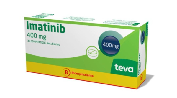 Imatinib Teva 400mg dùng trong điều trị ung thư bạch cầu tuỷ mạn (3 vỉ x 10 viên)