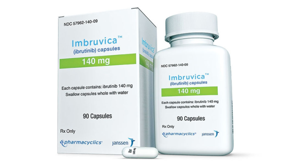 Imbruvica 140mg đơn điều trị liệu u lympho, bạch cầu mạn dòng lympho lọ 90 viên