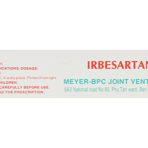 Irbesartan-AM 150mg trị tăng huyết áp (2 vỉ x 10 viên)