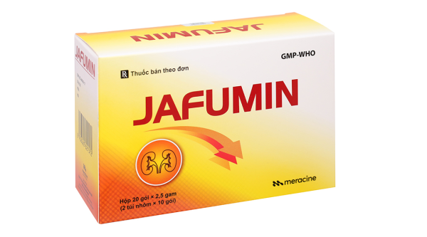 Thuốc cốm Jafumin cung cấp các axit amin trong suy thận mạn tính (20 gói x 2.5g)