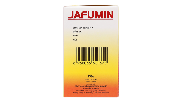 Thuốc cốm Jafumin cung cấp các axit amin trong suy thận mạn tính (20 gói x 2.5g)