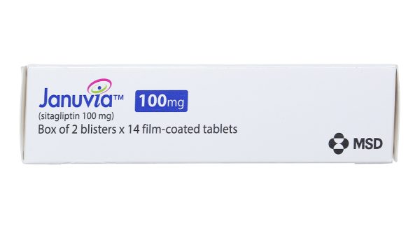 Januvia 100mg trị đái tháo đường (2 vỉ x 14 viên)