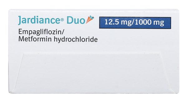 Jardiance Duo 12.5mg/1000mg trị đái tháo đường (3 vỉ x 10 viên)