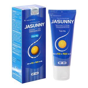 Nhũ tương dùng ngoài Jasunny trị gàu, viêm da tiết bã nhờn tuýp 50g