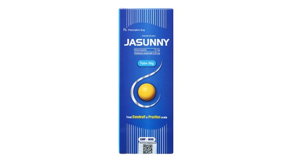Nhũ tương dùng ngoài Jasunny trị gàu, viêm da tiết bã nhờn tuýp 50g