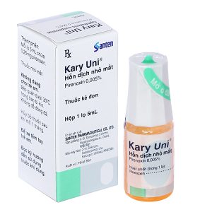 Hỗn dịch nhỏ mắt Kary Uni 0.005% trị đục thủy tinh thể lọ 5ml