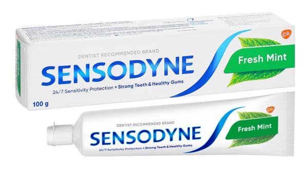 Kem đánh răng Sensodyne Fresh Mint giảm ê buốt tuýp 100g