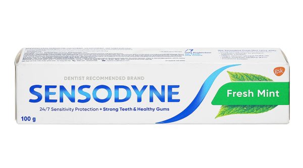 Kem đánh răng Sensodyne Fresh Mint giảm ê buốt tuýp 100g