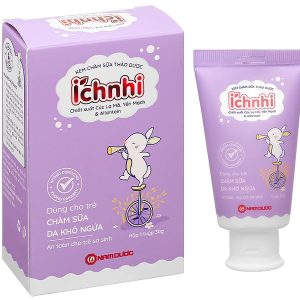 Kem bôi chàm sữa thảo dược Ích nhi làm dịu da bị chàm sữa, khô ngứa cho trẻ em tuýp 30g