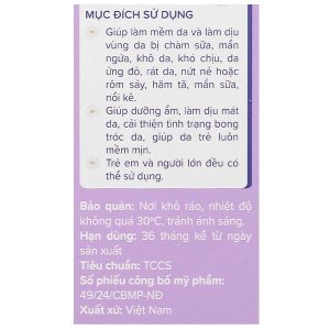 Kem bôi chàm sữa thảo dược Ích nhi làm dịu da bị chàm sữa, khô ngứa cho trẻ em tuýp 30g