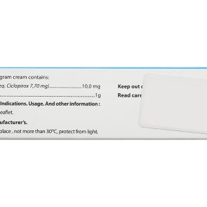 Kem bôi da Ciclopirox 0,77% VCP điều trị tại chỗ các bệnh nấm da tuýp 15g