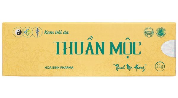 Kem bôi da Thuần Mộc giúp dưỡng ẩm, làm mềm da, làm dịu mát da tuýp 21g